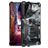 Mobigear Armor Stand Samsung Galaxy S22 Ultra Hoesje Hardcase Backcover Shockproof met Standaard - Blauw