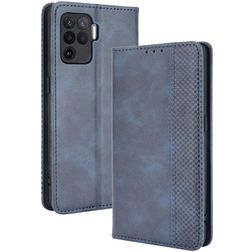 Mobigear Sensation OPPO A94 Hoesje Bookcase Portemonnee - Blauw