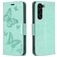 Mobigear Butterfly Samsung Galaxy S24 Plus Hoesje Bookcase Portemonnee - Groen