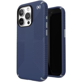 Speck Presidio2 Grip iPhone 15 Pro Hoesje Hardcase Backcover Shockproof - Coastal Blue