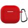 Mobigear Colors Apple AirPods 4 Hoesje Flexibel Siliconen - Rood