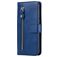 Mobigear Zipper Xiaomi Redmi Note 9 Hoesje Bookcase Portemonnee - Blauw