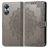 Mobigear Mandala OPPO A17 Hoesje Bookcase Portemonnee - Grijs
