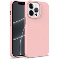 Mobigear Bio iPhone 13 Hoesje Eco Friendly Backcover - Roze