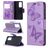 Mobigear Butterfly Huawei P40 Hoesje Bookcase Portemonnee - Paars