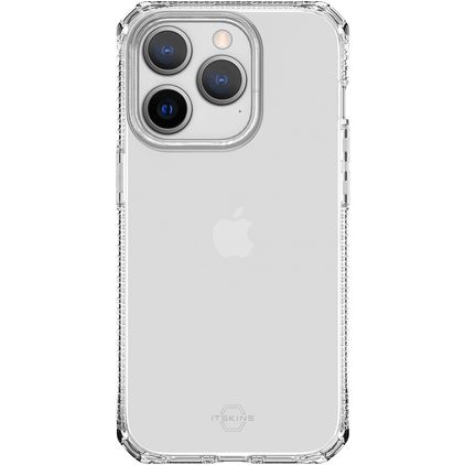 ITSkins SpectrumClear-R Doorzichtig iPhone 14 Pro Hoesje Flexibel TPU Backcover Shockproof - Transparant