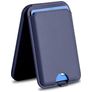Mobigear Wallet Stand Pasjeshouder - 3 Pasjes - MagSafe Compatible - Blauw