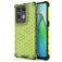 Mobigear Honeycomb OPPO Reno 8 Pro 5G Hoesje Hardcase Backcover Shockproof - Groen