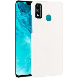 Mobigear Croco HONOR 9X Lite Hoesje Hardcase Backcover - Wit