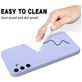 Mobigear Colors Samsung Galaxy A55 Siliconen Hoesje Backcover - Paars