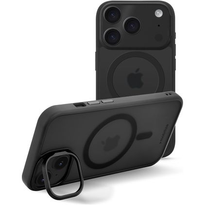 Mobilize Hybrid Pro iPhone 17 Pro MagSafe Hoesje Hardcase Backcover Shockproof - Zwart