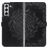 Mobigear Mandala Samsung Galaxy S21 FE Hoesje Bookcase Portemonnee - Zwart