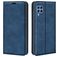 Mobigear Retro Slim Samsung Galaxy M22 Hoesje Bookcase Portemonnee - Blauw