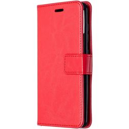 Mobigear Wallet Samsung Galaxy A41 Hoesje Bookcase Portemonnee - Rood