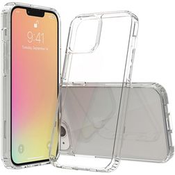 Mobigear Crystal Doorzichtig iPhone 13 Hoesje Hardcase Backcover - Transparant