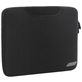 Mobigear Neon Neopreen Laptop Aktetas 11 - 12 inch Laptoptas + Handvat - Zwart