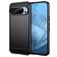 Mobigear Brushed Slim Google Pixel 9 Hoesje Flexibel TPU Backcover - Zwart