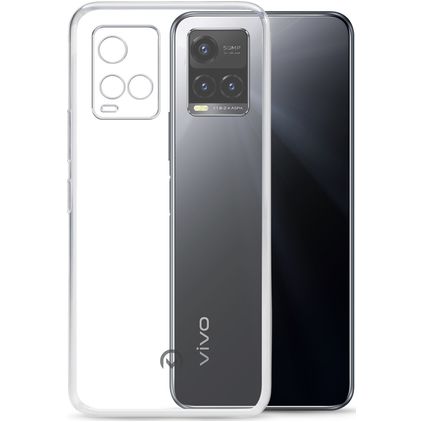 Mobilize Gelly Doorzichtig Vivo Y33s Hoesje Flexibel TPU Backcover - Transparant
