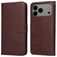 Mobigear Wallet iPhone 17 Pro Max Hoesje Bookcase Portemonnee - Bruin