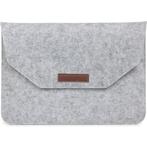 Mobigear Envelope Vilt Laptop Sleeve (max 23 cm x 33 cm) Laptop hoes - Grijs