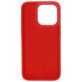Mobiparts iPhone 14 Pro Siliconen Hoesje Backcover - Scarlet Red