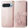 Mobigear Clover Google Pixel 10 Pro XL Hoesje Bookcase Portemonnee - Roségoud