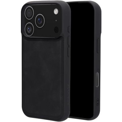 Mobiparts Classic iPhone 18 Pro MagSafe Hoesje Backcover - Graphite Black