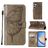 Mobigear Butterfly Samsung Galaxy A35 Hoesje Bookcase Portemonnee - Grijs