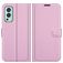 Mobigear Classic OnePlus Nord 2 Hoesje Bookcase Portemonnee - Roze