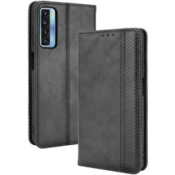 Mobigear Sensation TCL 20S Hoesje Bookcase Portemonnee - Zwart