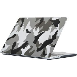Mobigear Design MacBook Air 15 Inch (2023-2025) Hoes Hardshell Laptopcover MacBook Case - Urban Camauflage - Model A2941 / A3114 / A3241