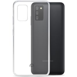 Mobilize Gelly Doorzichtig Samsung Galaxy A03s Hoesje Flexibel TPU Backcover - Transparant