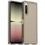 Mobigear Crystal Sony Xperia 10 V Hoesje Flexibel TPU Backcover - Grijs