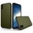 Mobigear Card iPhone XS Hoesje Hardcase Backcover Shockproof met Pasjeshouder - Legergroen