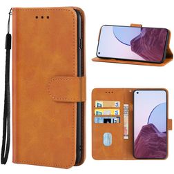 Mobigear Wallet OPPO Reno 7 Lite Hoesje Bookcase Portemonnee - Bruin