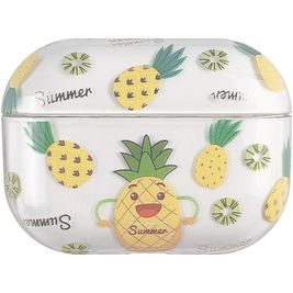 Mobigear Design Apple AirPods Pro 2 Hardcase Hoesje - Ananas