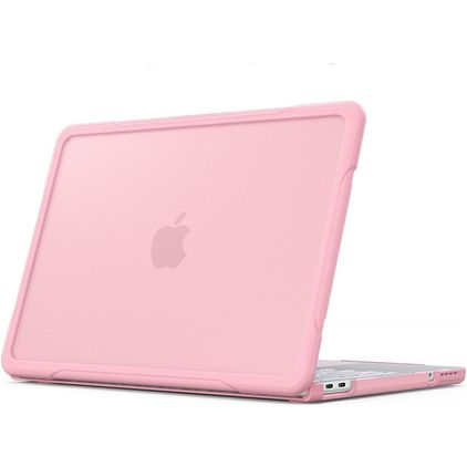 Mobigear Shockproof Pro MacBook Neo 13 Inch (2026) Hoes Hardshell Laptopcover MacBook Case - Blush - Model A3404