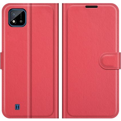 Mobigear Classic Realme C11 (2020) Hoesje Bookcase Portemonnee - Rood