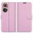 Mobigear Classic HONOR 50 Hoesje Bookcase Portemonnee - Roze