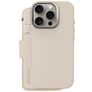 Decoded Detachable Wallet iPhone 16 Pro MagSafe Hoesje Echt Leer Uitneembare 2in1 Bookcase Portemonnee - Clay