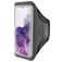 Mobiparts Comfort Fit Telefoonhouder Hardlopen Samsung Galaxy S20 Plus Sport Hoesje Neopreen Sportarmband - Zwart