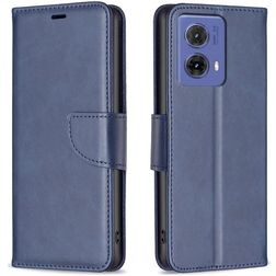 Mobigear Excellent Motorola Moto G85 Hoesje Bookcase Portemonnee - Blauw