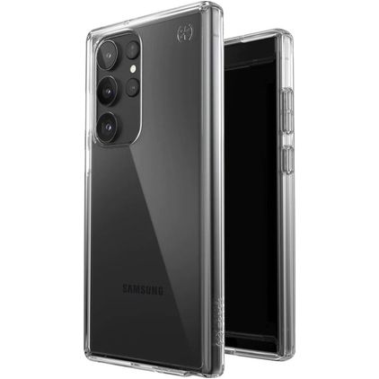 Speck Presidio Perfect Clear Doorzichtig Samsung Galaxy S23 Plus Hoesje Hardcase Backcover Shockproof - Transparant