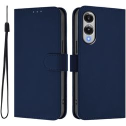 Mobigear Urban Wallet Samsung Galaxy S25 Edge Hoesje Bookcase Portemonnee - Marineblauw