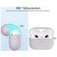 Mobigear Classic Apple AirPods 3 Hoesje Flexibel Siliconen - Lavendel