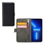 Mobilize Classic Gelly Wallet iPhone 13 Pro Hoesje Bookcase Portemonnee - Zwart