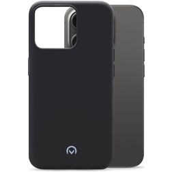 Mobilize Rubber Gelly iPhone 15 Pro Hoesje Flexibel TPU Backcover - Matt Black