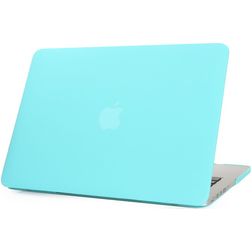 Mobigear Matte MacBook Pro 13 Inch (2012-2015) Hoes Hardshell Laptopcover MacBook Case - Turquoise - Model A1425 / A1502