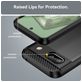 Mobigear Brushed Slim Google Pixel 8a Hoesje Flexibel TPU Backcover - Zwart