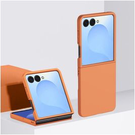 Mobigear Colors Samsung Galaxy Z Flip 7 Hoesje Hardcase Backcover - Oranje